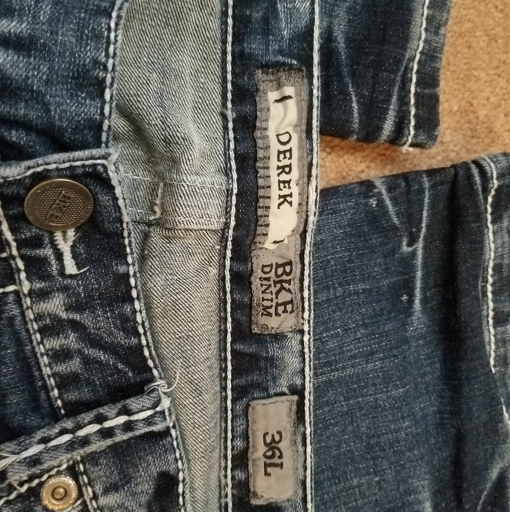 Bke Mens Jeans- Derek style